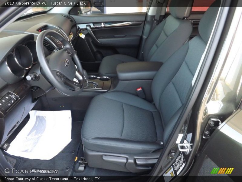 Tuscan Olive / Black 2013 Kia Sorento LX V6