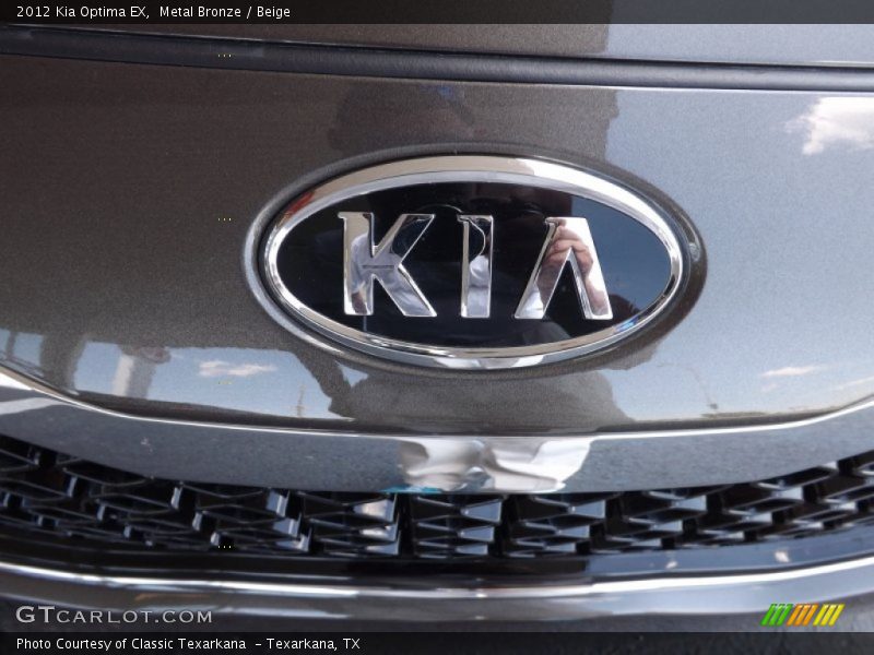 Metal Bronze / Beige 2012 Kia Optima EX