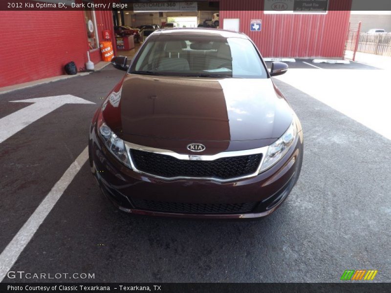 Dark Cherry / Beige 2012 Kia Optima EX