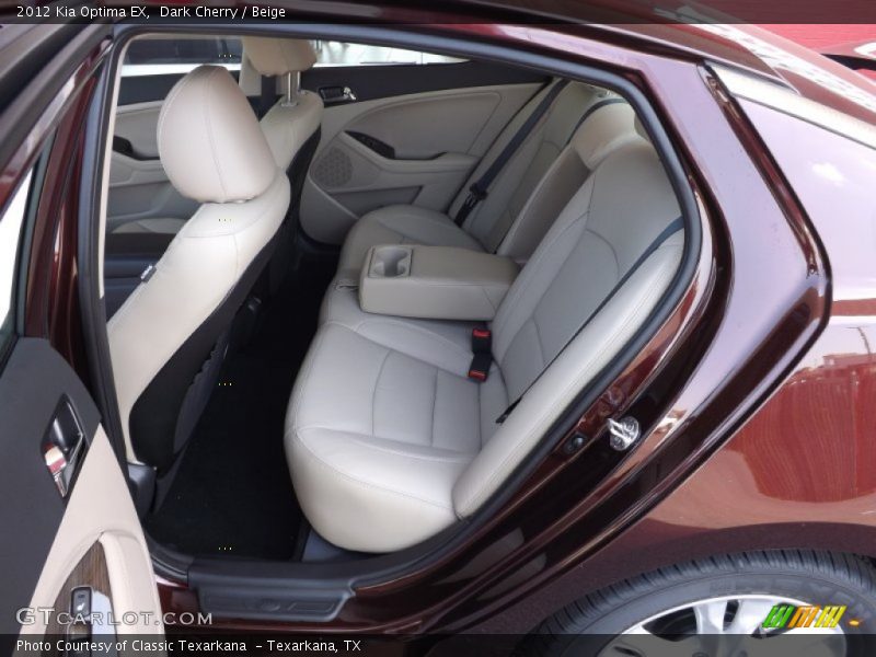 Dark Cherry / Beige 2012 Kia Optima EX