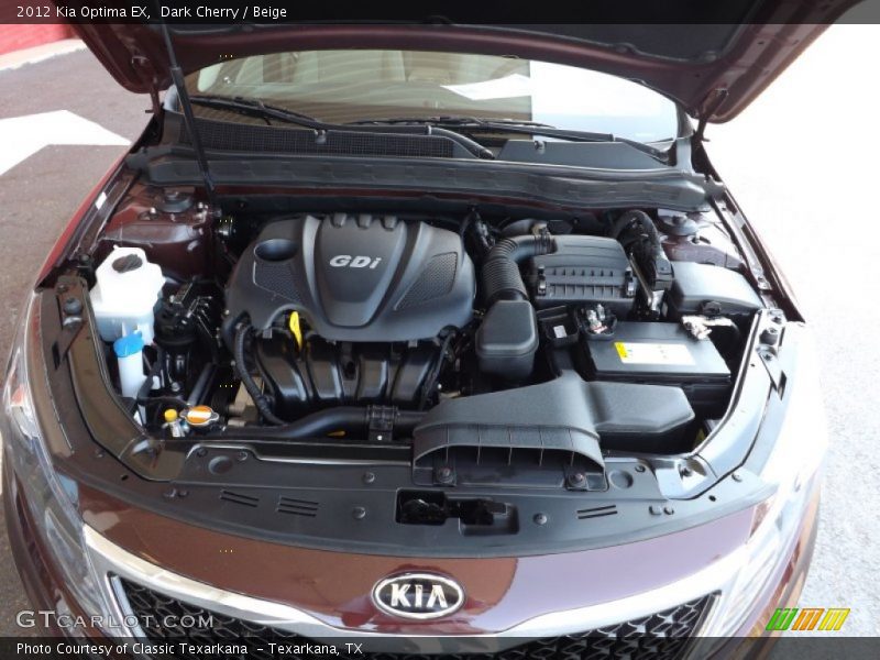 Dark Cherry / Beige 2012 Kia Optima EX