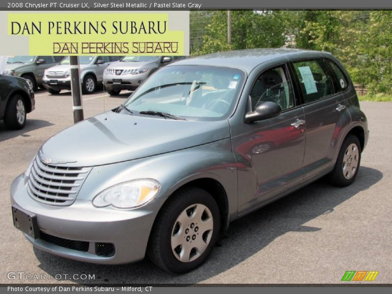 Silver Steel Metallic / Pastel Slate Gray 2008 Chrysler PT Cruiser LX