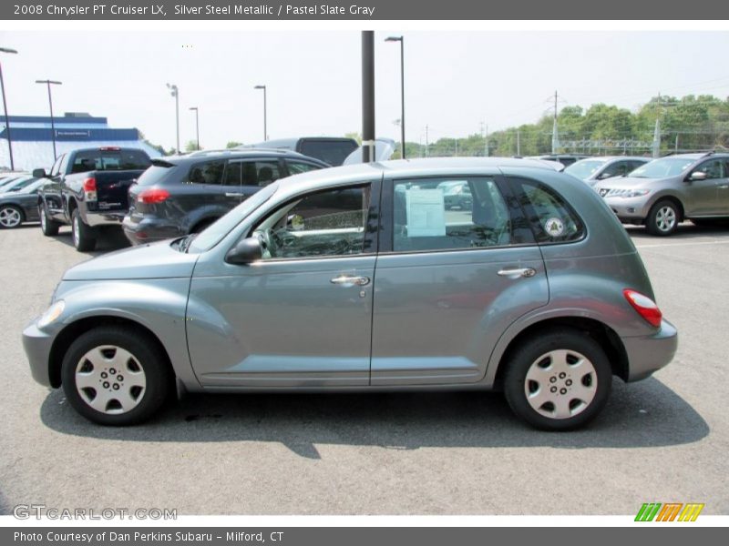 Silver Steel Metallic / Pastel Slate Gray 2008 Chrysler PT Cruiser LX