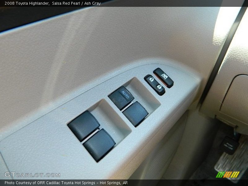 Salsa Red Pearl / Ash Gray 2008 Toyota Highlander
