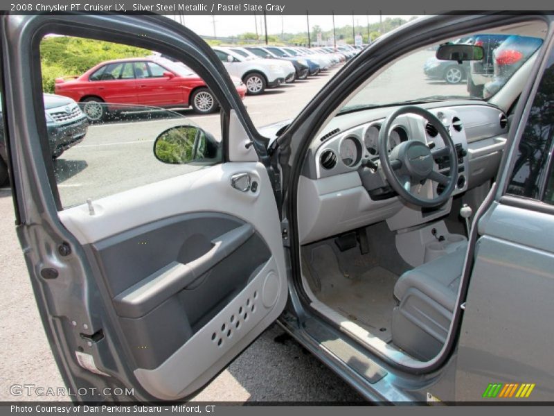 Silver Steel Metallic / Pastel Slate Gray 2008 Chrysler PT Cruiser LX