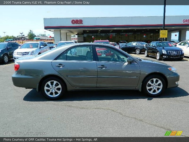Phantom Gray Pearl / Stone Gray 2006 Toyota Camry XLE V6