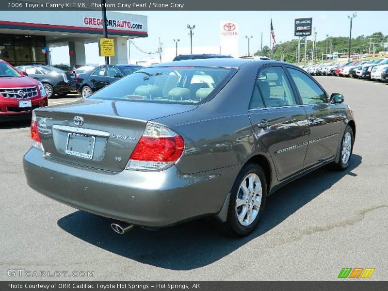 Phantom Gray Pearl / Stone Gray 2006 Toyota Camry XLE V6