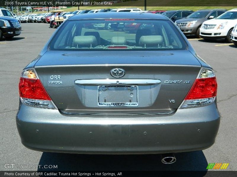 Phantom Gray Pearl / Stone Gray 2006 Toyota Camry XLE V6