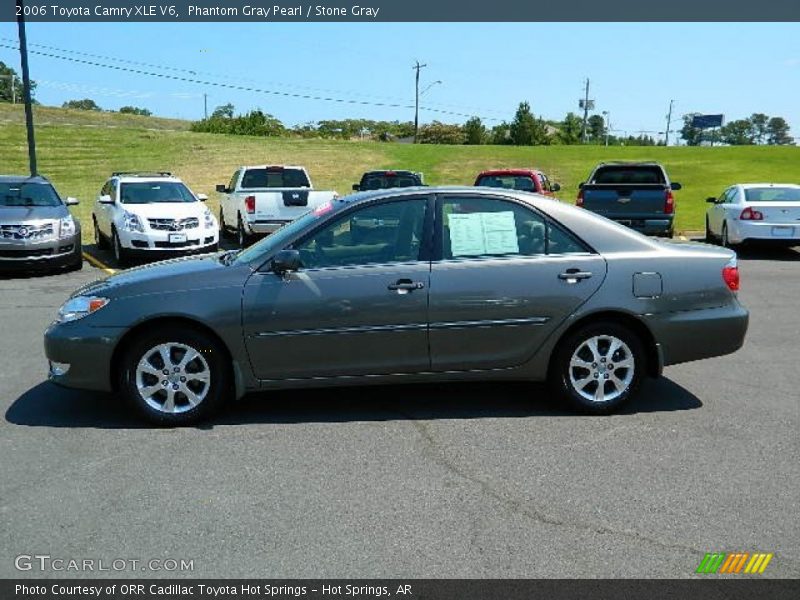 Phantom Gray Pearl / Stone Gray 2006 Toyota Camry XLE V6