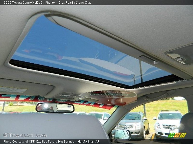 Phantom Gray Pearl / Stone Gray 2006 Toyota Camry XLE V6