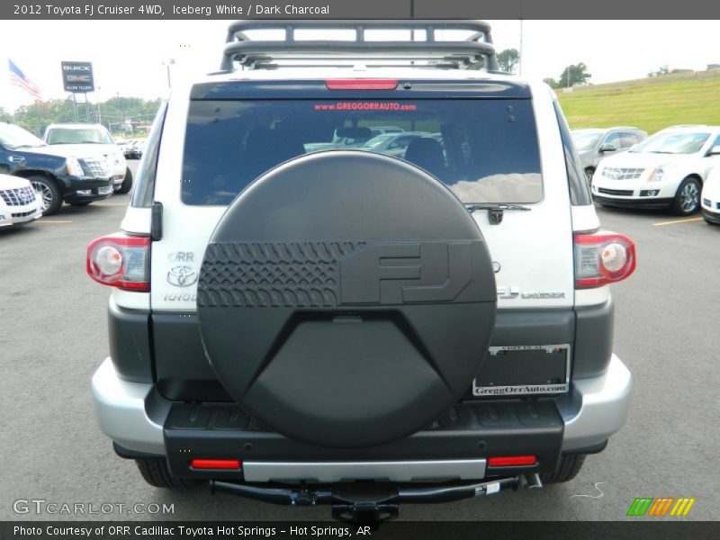 Iceberg White / Dark Charcoal 2012 Toyota FJ Cruiser 4WD