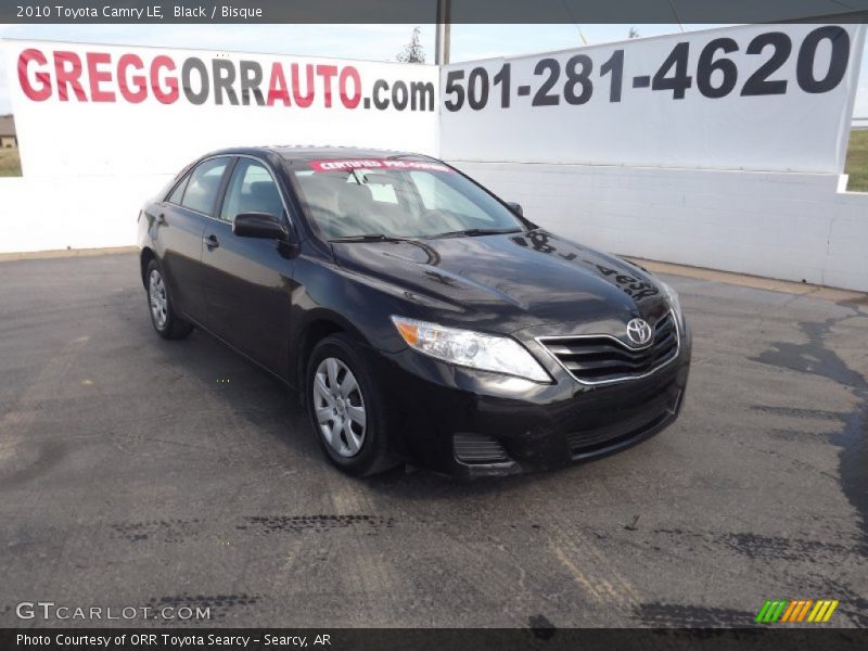 Black / Bisque 2010 Toyota Camry LE