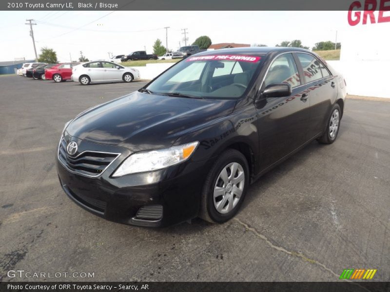 Black / Bisque 2010 Toyota Camry LE