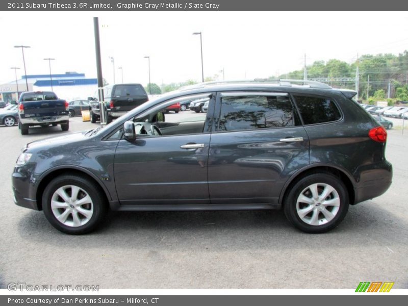 Graphite Gray Metallic / Slate Gray 2011 Subaru Tribeca 3.6R Limited