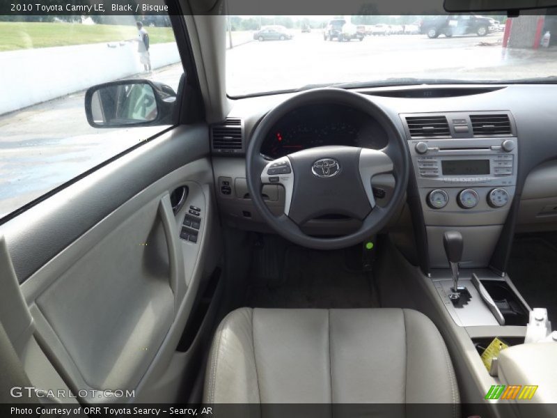 Black / Bisque 2010 Toyota Camry LE