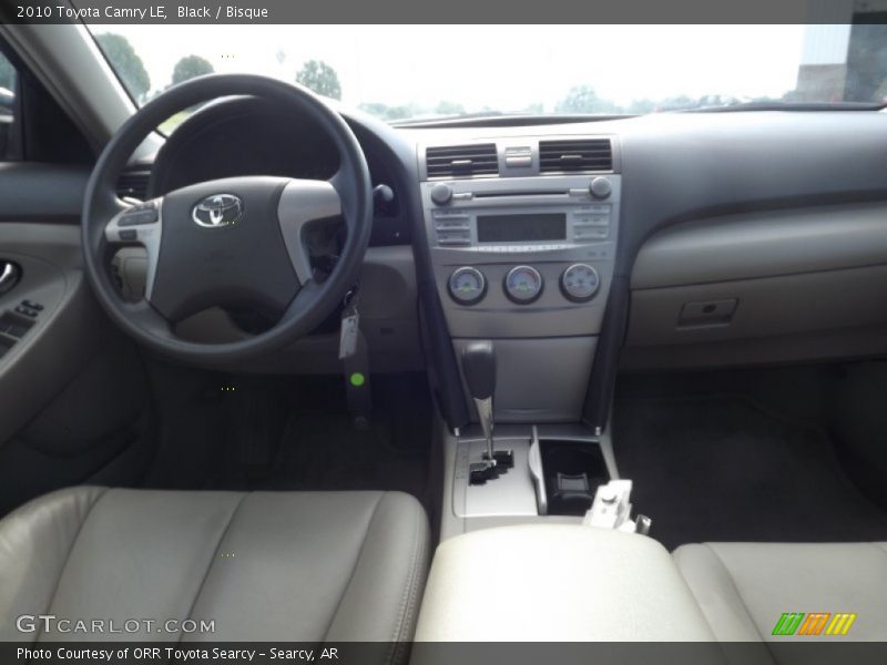 Black / Bisque 2010 Toyota Camry LE