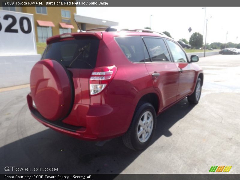 Barcelona Red Metallic / Sand Beige 2009 Toyota RAV4 I4