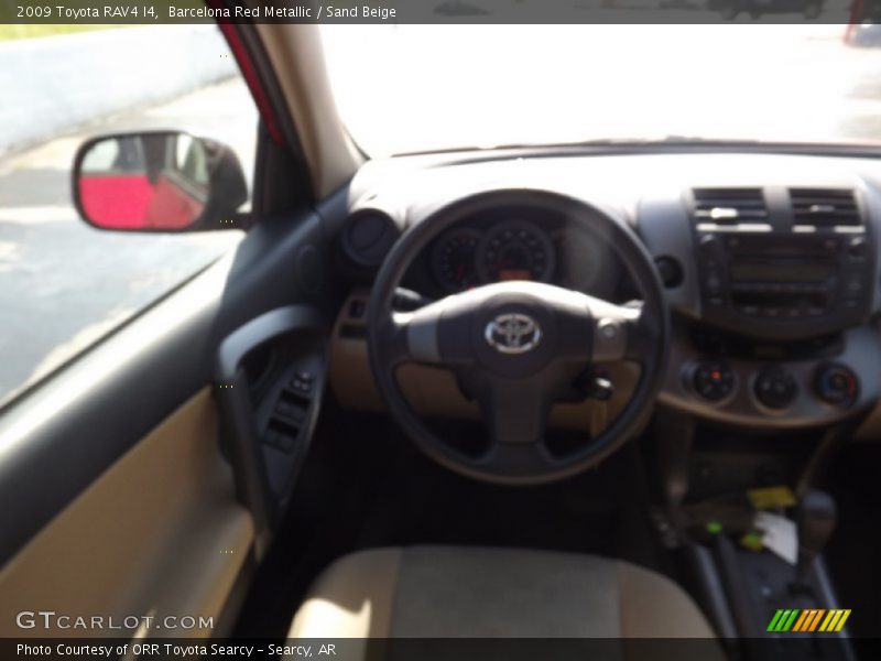Barcelona Red Metallic / Sand Beige 2009 Toyota RAV4 I4