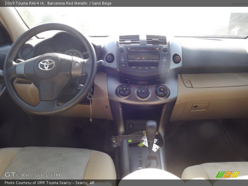 Barcelona Red Metallic / Sand Beige 2009 Toyota RAV4 I4