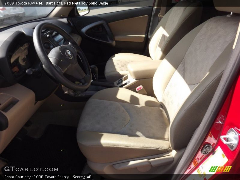 Barcelona Red Metallic / Sand Beige 2009 Toyota RAV4 I4