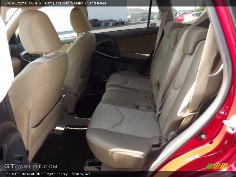 Barcelona Red Metallic / Sand Beige 2009 Toyota RAV4 I4
