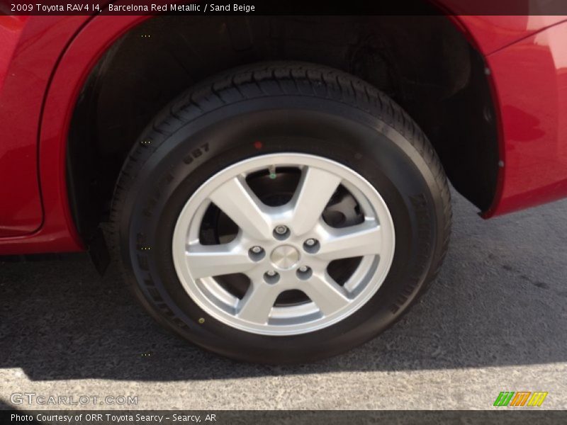 Barcelona Red Metallic / Sand Beige 2009 Toyota RAV4 I4