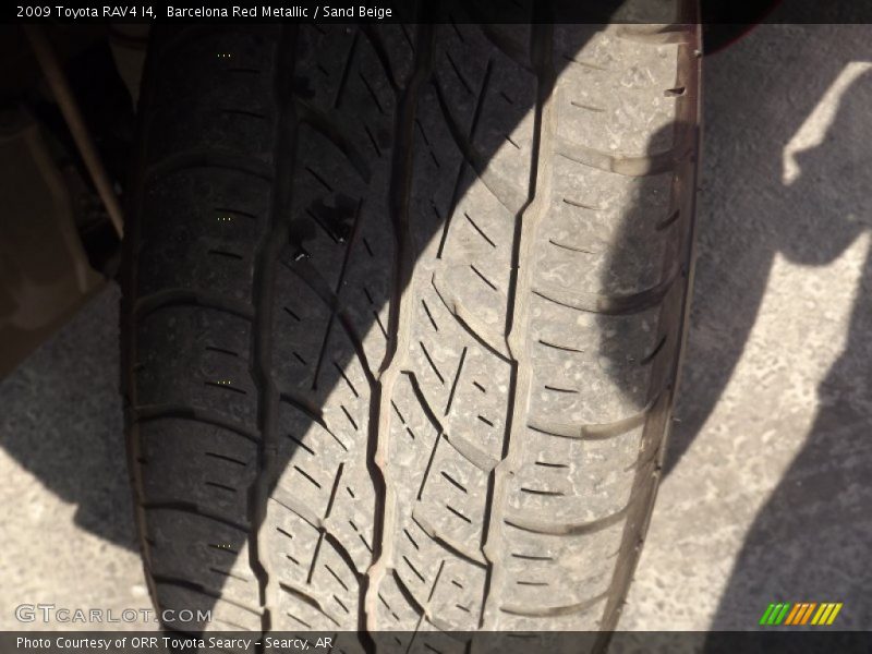 Barcelona Red Metallic / Sand Beige 2009 Toyota RAV4 I4