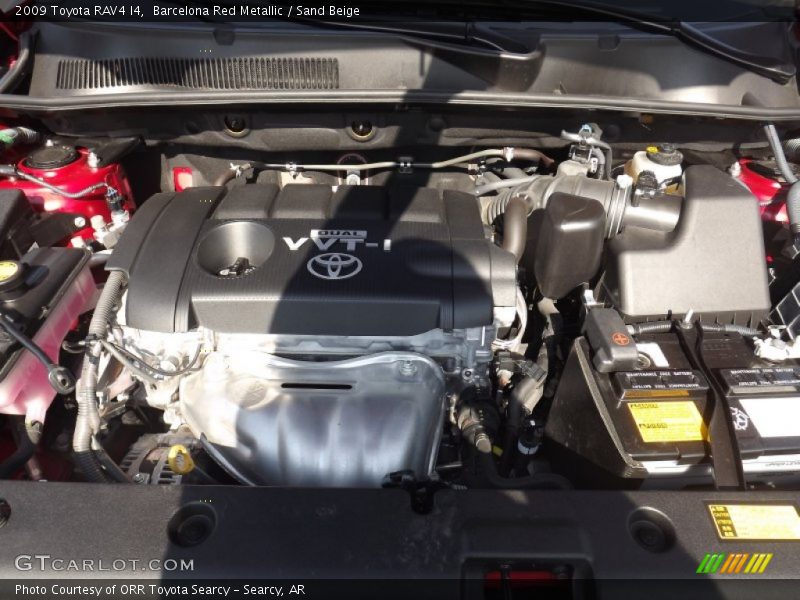 Barcelona Red Metallic / Sand Beige 2009 Toyota RAV4 I4