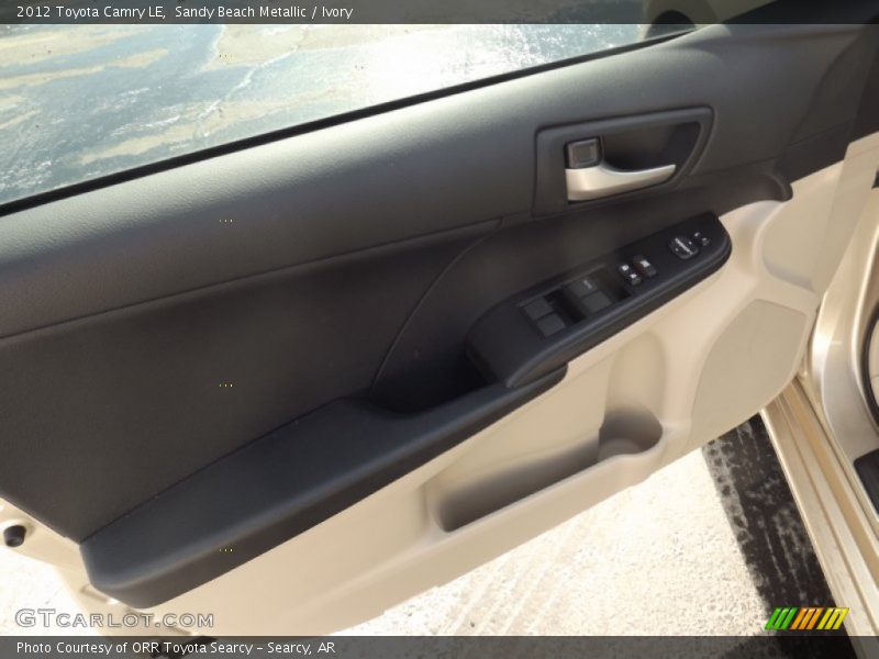 Sandy Beach Metallic / Ivory 2012 Toyota Camry LE