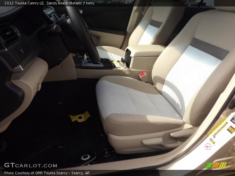 Sandy Beach Metallic / Ivory 2012 Toyota Camry LE