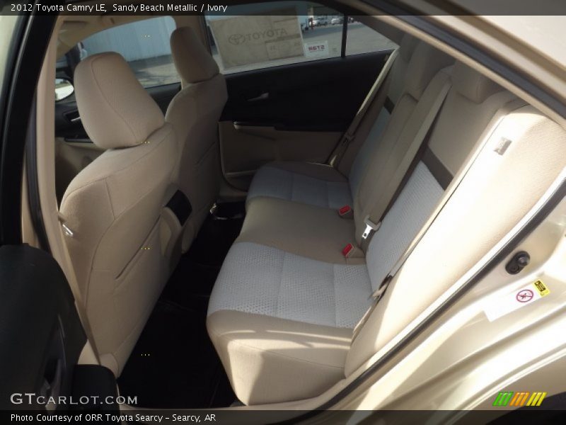 Sandy Beach Metallic / Ivory 2012 Toyota Camry LE