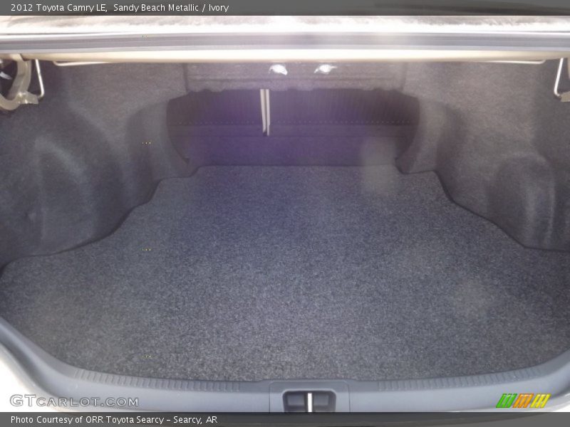 Sandy Beach Metallic / Ivory 2012 Toyota Camry LE