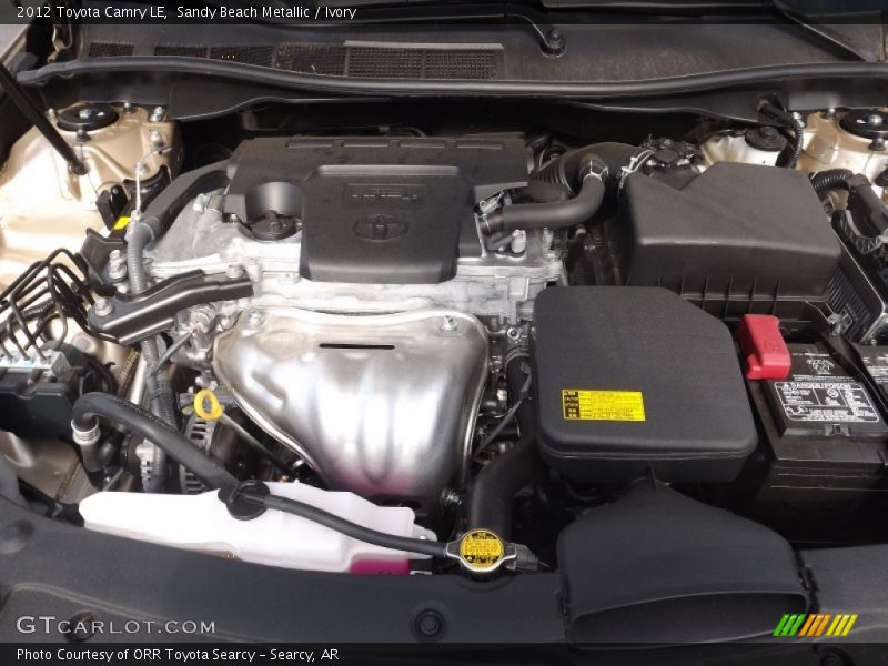 Sandy Beach Metallic / Ivory 2012 Toyota Camry LE