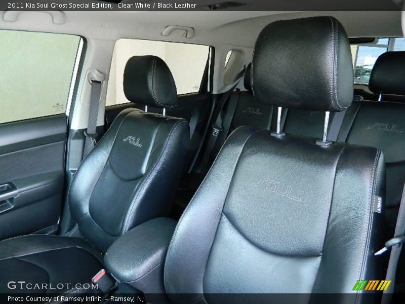 Clear White / Black Leather 2011 Kia Soul Ghost Special Edition