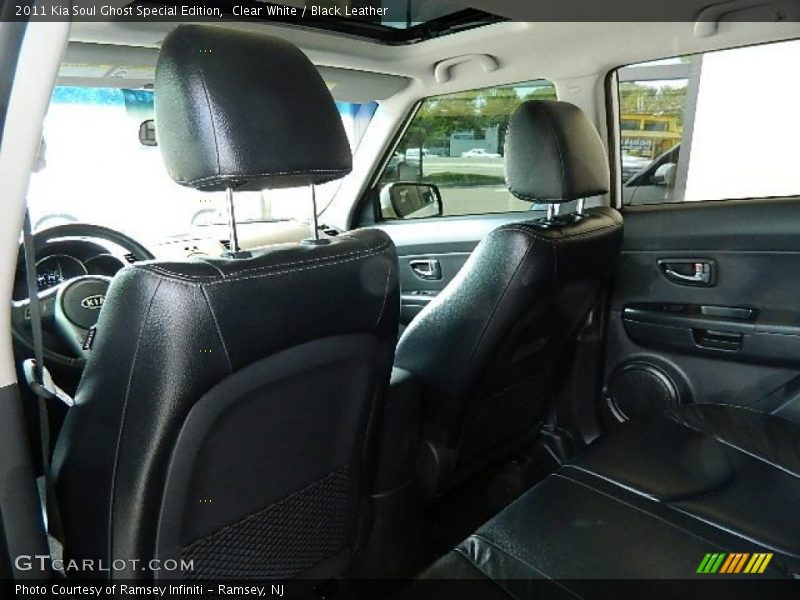 Clear White / Black Leather 2011 Kia Soul Ghost Special Edition