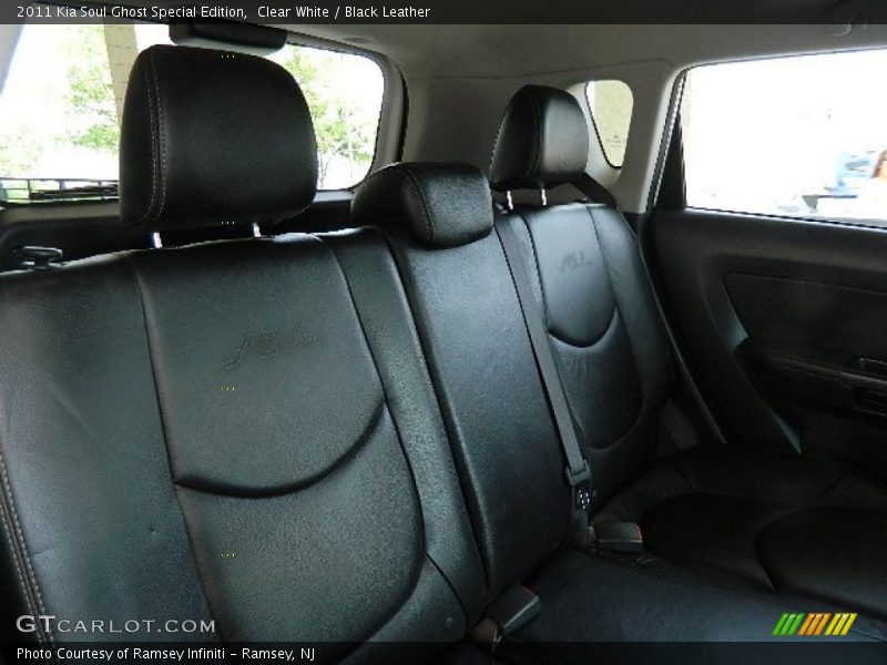 Clear White / Black Leather 2011 Kia Soul Ghost Special Edition