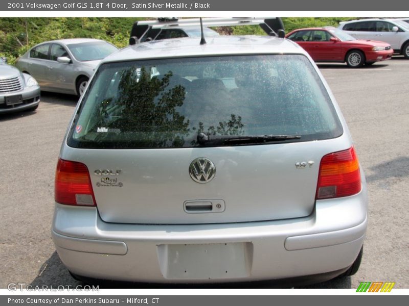 Satin Silver Metallic / Black 2001 Volkswagen Golf GLS 1.8T 4 Door