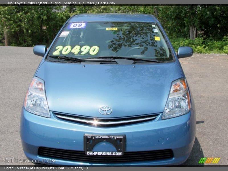 Seaside Blue Pearl / Dark Gray 2009 Toyota Prius Hybrid Touring