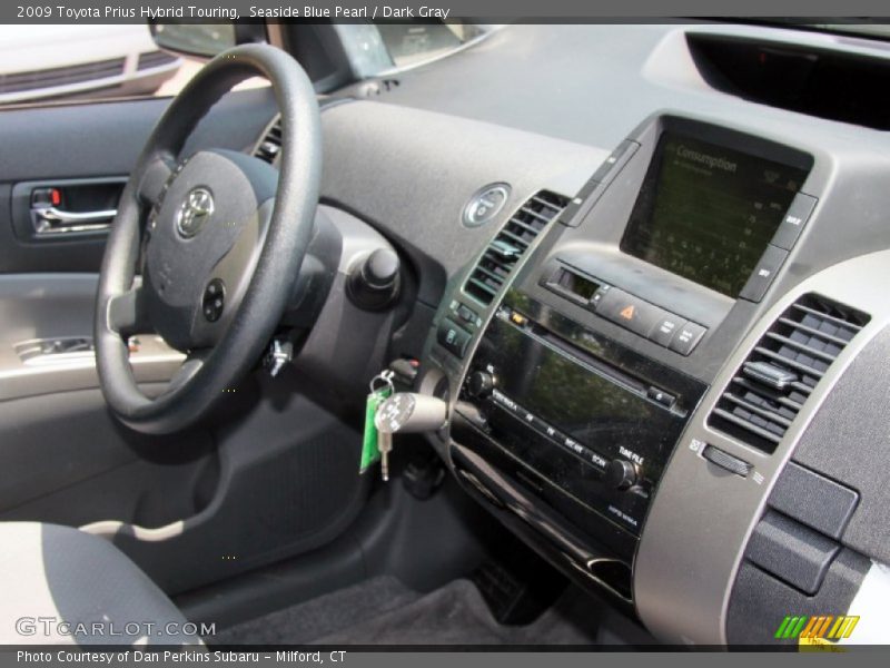 Seaside Blue Pearl / Dark Gray 2009 Toyota Prius Hybrid Touring