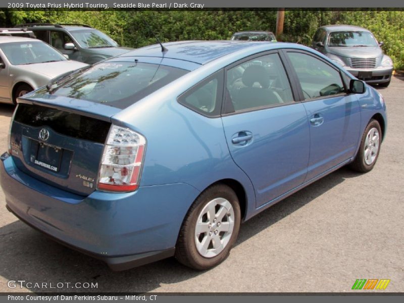 Seaside Blue Pearl / Dark Gray 2009 Toyota Prius Hybrid Touring