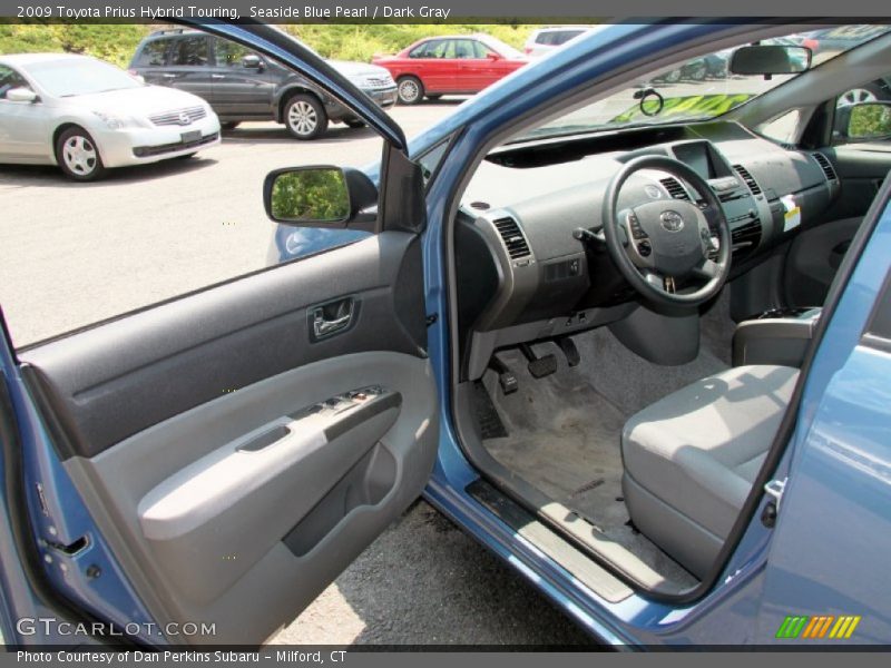 Seaside Blue Pearl / Dark Gray 2009 Toyota Prius Hybrid Touring