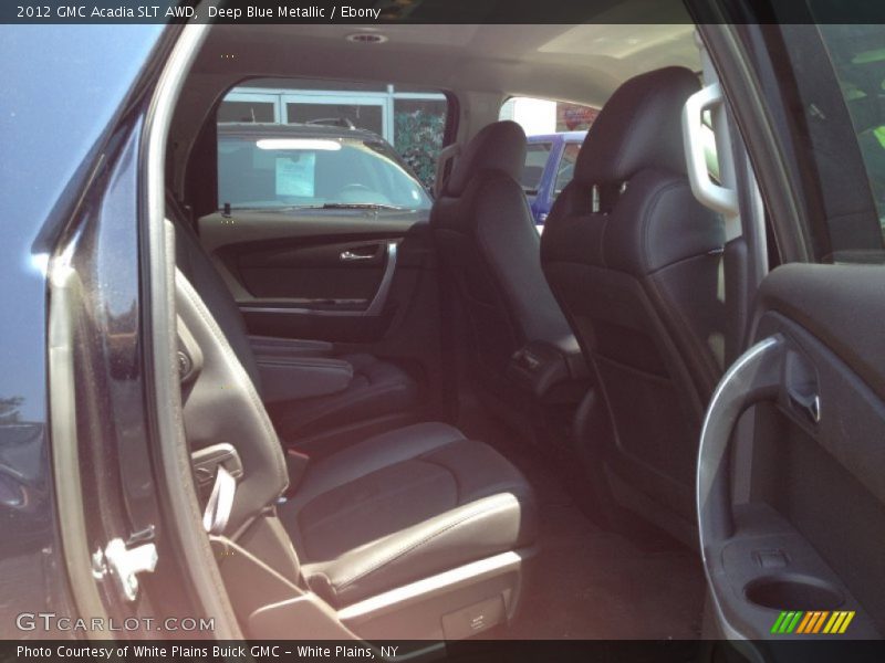 Deep Blue Metallic / Ebony 2012 GMC Acadia SLT AWD