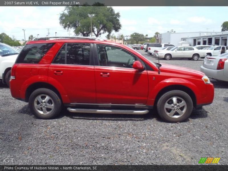 Chili Pepper Red / Tan 2007 Saturn VUE V6