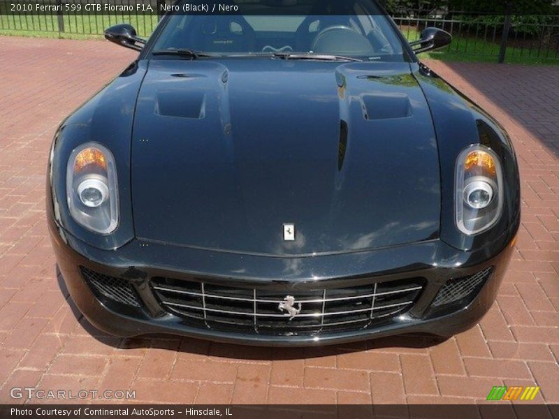 Nero (Black) / Nero 2010 Ferrari 599 GTB Fiorano F1A