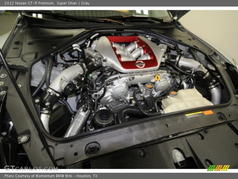  2012 GT-R Premium Engine - 3.8 Liter Twin-Turbocharged DOHC 24-Valve CVTCS V6 (VR38DETT)