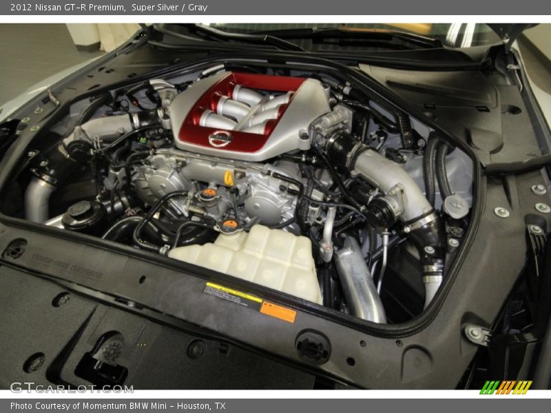  2012 GT-R Premium Engine - 3.8 Liter Twin-Turbocharged DOHC 24-Valve CVTCS V6 (VR38DETT)