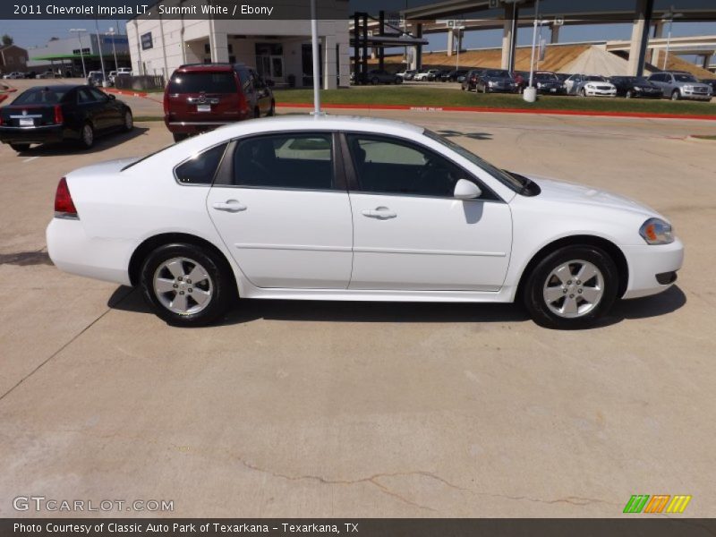 Summit White / Ebony 2011 Chevrolet Impala LT