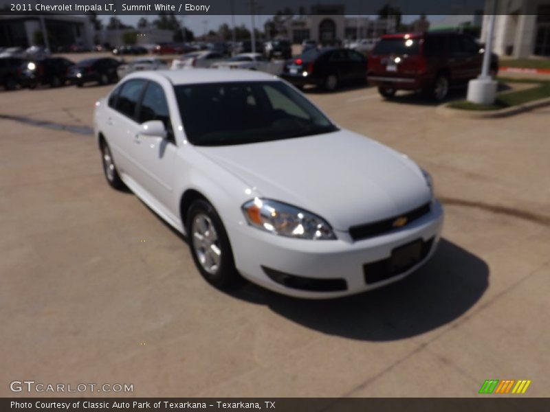 Summit White / Ebony 2011 Chevrolet Impala LT
