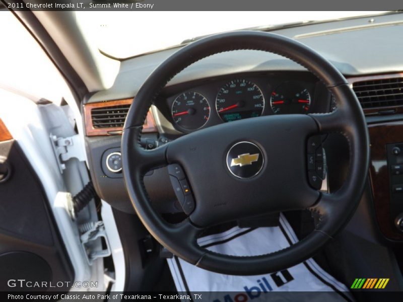 Summit White / Ebony 2011 Chevrolet Impala LT
