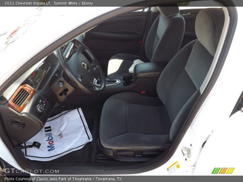 Summit White / Ebony 2011 Chevrolet Impala LT